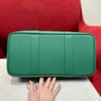 wholesale quality hermes garden party 36 clemence u4 vert vertigo phw
